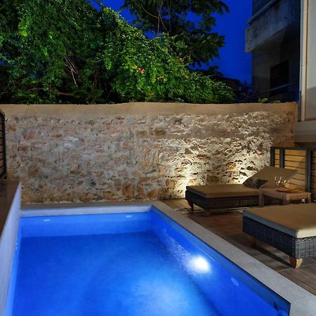 Elvina City House Apartman Hriszí Aktí Haniá Kültér fotó
