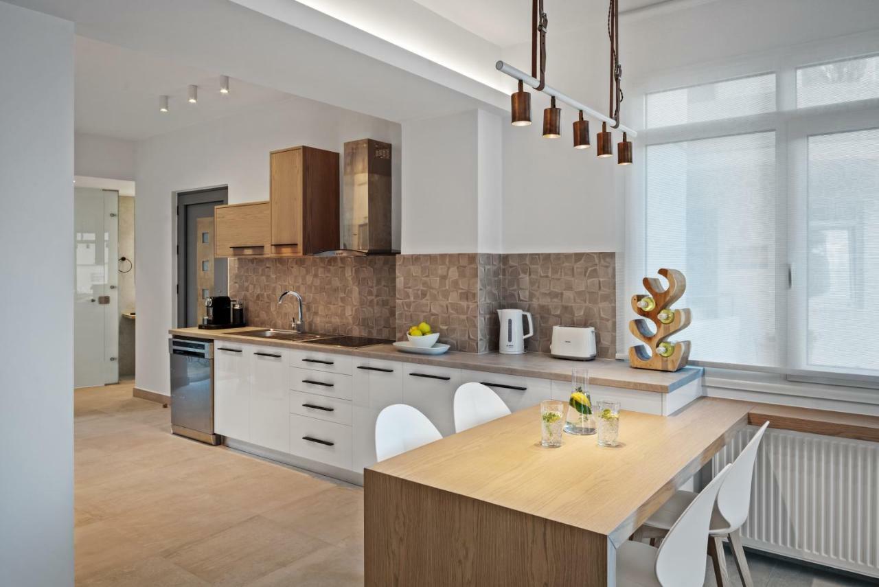 Elvina City House Apartman Hriszí Aktí Haniá Kültér fotó
