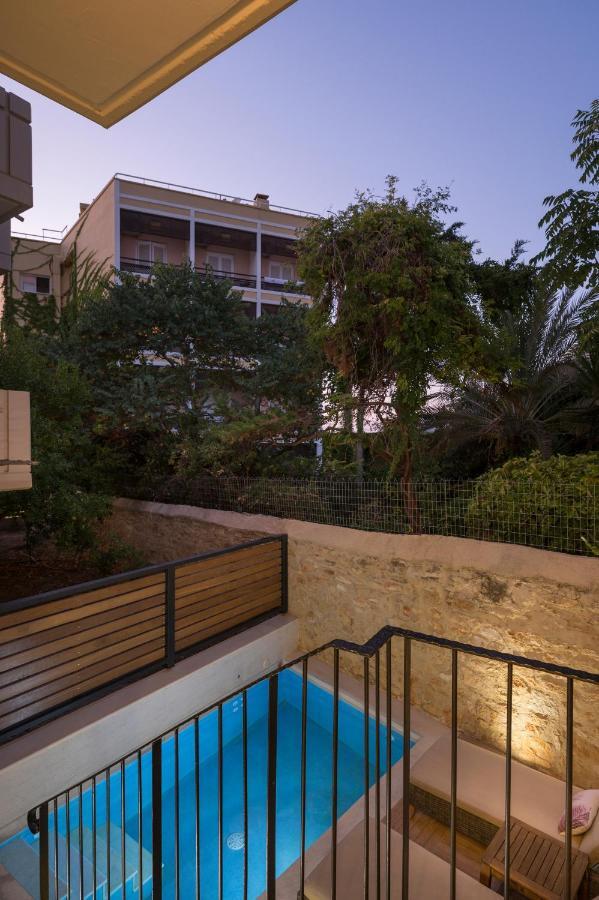 Elvina City House Apartman Hriszí Aktí Haniá Kültér fotó
